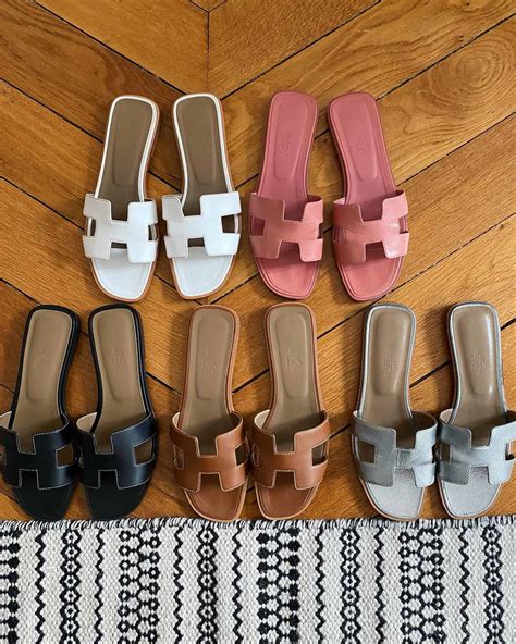 hermes shoes oran|hermes oran sandal size chart.